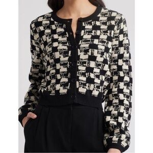 NWT Cleobella 100% Organic Cotton Marybeth Button Down Cardigan Sweater Small